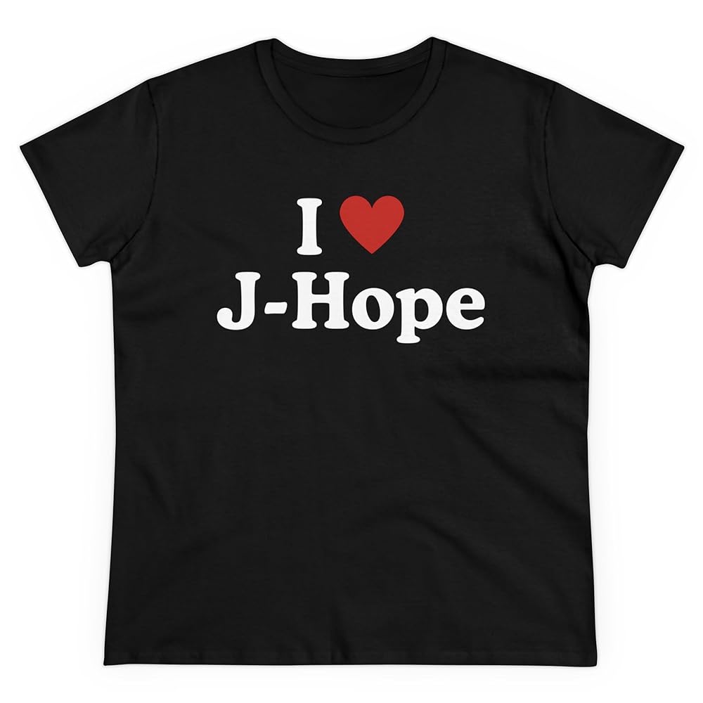 J Hope Hobi Womens Ladies Semi Fitted Tee Shirt Merch (US
